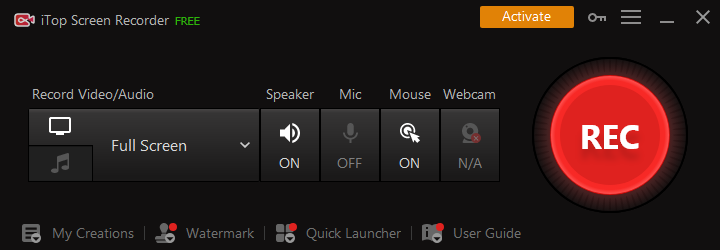 Open the list of your recordings Open the list of your recordings
